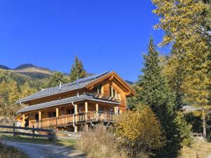 Bio Blockh�tte mit Sauna im Drautal Bio Blockh�tte mit Sauna im Drautal 